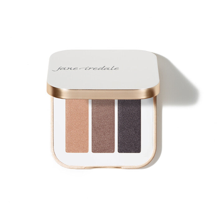 PurePressed® Eye Shadow Triple-Jane Iredale-Schoonheidsinstituut Leanne Paulissen #tint_Brown Sugar