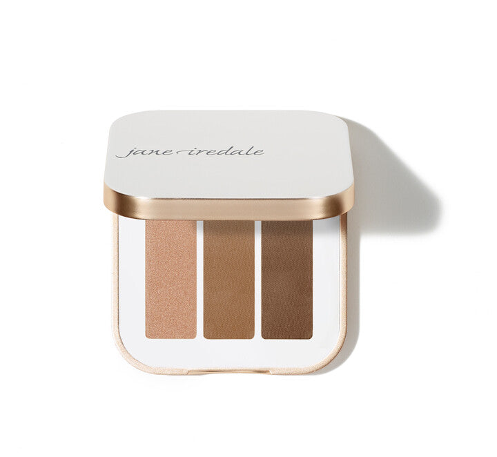 PurePressed® Eye Shadow Triple-Jane Iredale-Schoonheidsinstituut Leanne Paulissen #tint_Triple Cognac